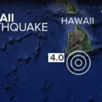 Hawaii earthquake causes landslides on Hawaiʻi Island