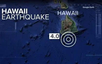 Hawaii earthquake causes landslides on Hawaiʻi Island