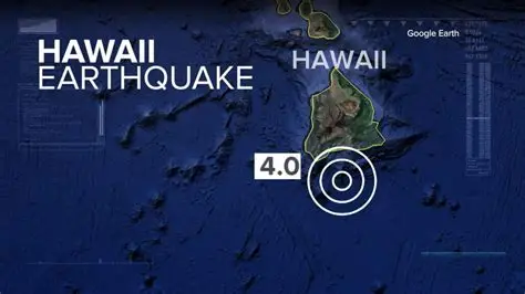 Hawaii earthquake causes landslides on Hawaiʻi Island