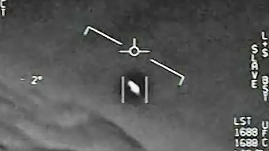 Pentagon UFO files released 2025 showing Apollo 12 mission unidentified phenomena photograph