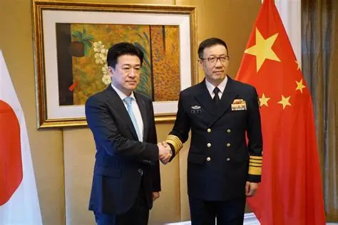 Japan Defence Minister Criticises China for speaking at a regional security summit while addressing concerns about China's military growth