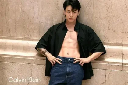 Jung Kook Calvin Klein capsule denim collection