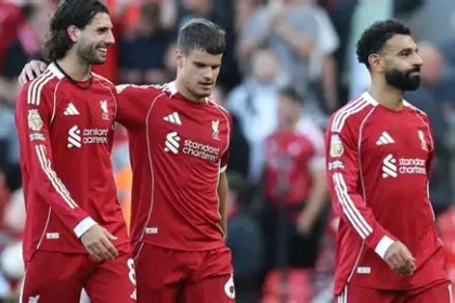 Premier League season review featuring Arsenal title win and Liverpool collapse