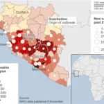 Health workers in protective suits treat Ebola patients DRC as vaccine nine months away
