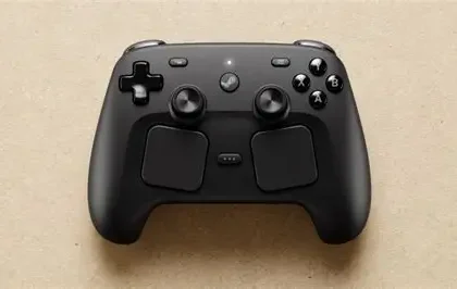 Steam Controller with reservation queue graphic, showing anti-scalper rules and May 8 opening.