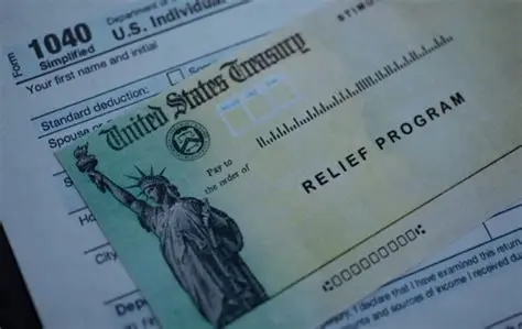 IRS COVID penalty refund paperwork and tax forms on a desk