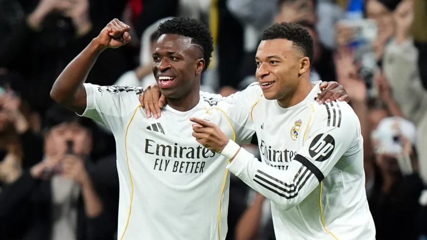 Mourinho Real Madrid Vinicius Jr 2026 three year deal Bernabeu second spell manager