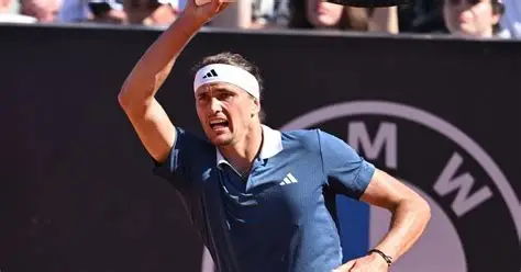 Darderi beats Zverev 2026 in Rome as Italian celebrates saving four match points to upset world No. 3 at Internazionali BNL d'Italia