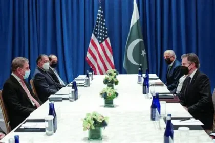 Pakistani officials discuss diplomatic efforts related to US-Iran peace negotiations in Islamabad.