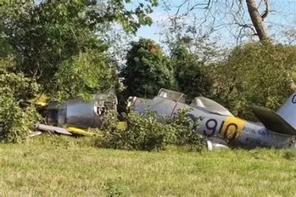 Pilot air show crash involving vintage aircraft during Bedfordshire aviation event