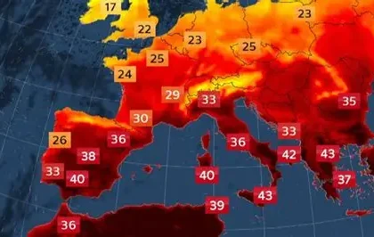Portugal May heat record of 40.3C during Europe's extreme heatwave