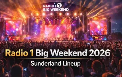 Radio 1 Big Weekend Sunderland 2026 Olivia Dean Zara Larsson Herrington Country Park
