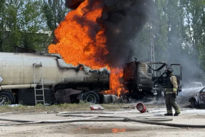 Ryazan oil refinery in Russia halts operations after Ukrainian drone attack on 15 May 2026