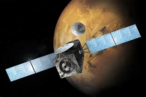 Spacecraft traveling rapidly from Earth to Mars on a new trajectory
