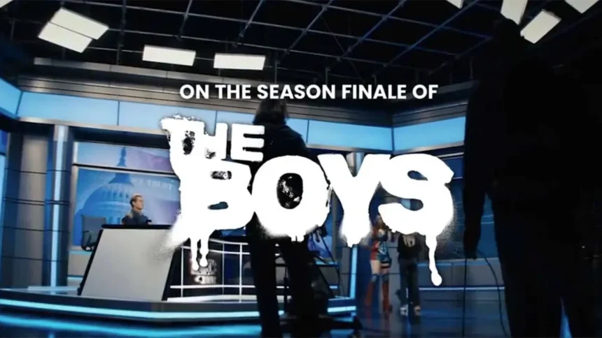 Promotional image for The Boys series finale 4DX theatrical screening on May 19, 2025, ahead of its Prime Video release on May 20.