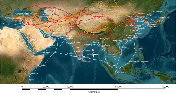 ancient trade routes you can actually travel today