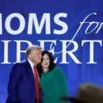 Moms.Gov 2026 website homepage showing resources for new and expecting mothers launched by Trump Administration