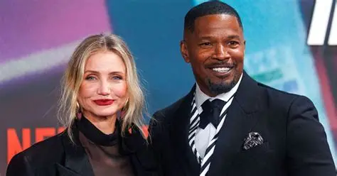 Jamie Foxx pregnant 2026 announcement showing actor with girlfriend Alyce Huckstepp expecting their first baby together