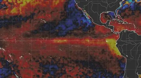 El Niño extreme weather linked to warming oceans and rising global temperatures.