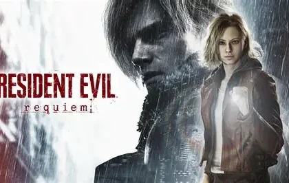 Leon Kennedy battles zombies in the intense "Leon Must Die Forever" roguelike mode from Resident Evil Requiem DLC.