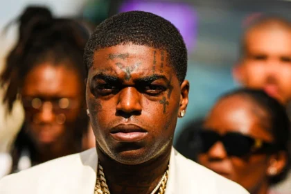 Kodak Black seen after arrest in Orange County on felony drug trafficking charge