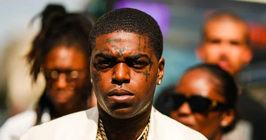Kodak Black seen after arrest in Orange County on felony drug trafficking charge
