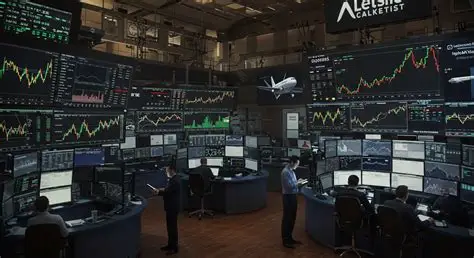Stock market data screen showing rising and falling tech stocks including Rocket Lab, Akamai, Block, and CoreWeave.