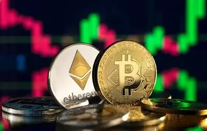 Bitcoin and Ethereum Prices Today showing cryptocurrency market decline with Bitcoin below $69,000 and Ethereum under $2,000
