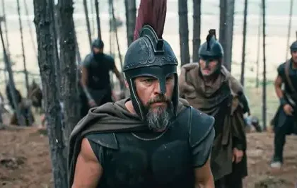 Christopher Nolan directs The Odyssey Matt Damon Tom Holland at Castello di Santa Caterina Favignana Sicily