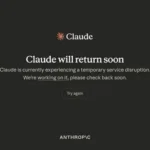 Claude AI outage affecting Anthropic chatbot services and API access