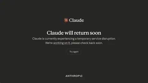 Claude AI outage affecting Anthropic chatbot services and API access