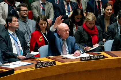 German Foreign Minister Johann Wadephul speaks after Germany blames Russia UN Security Council defeat