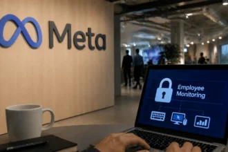 Meta workers opt out tracked work 30-min pause AI keystroke logging.
