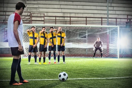 Football guide explaining rules competitions and tactics