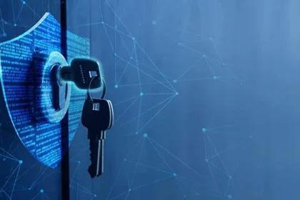 Password managers protecting online accounts with secure passwords and multifactor authentication