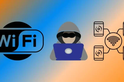 Public Wi-Fi safety tips protecting traveler data at an airport