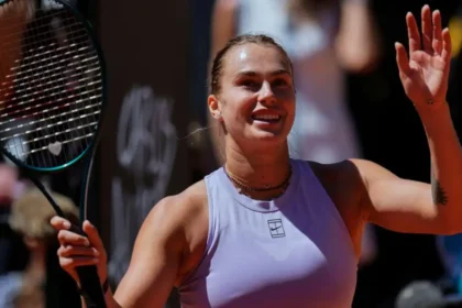 Sabalenka Osaka women's night sessions lights court Philippe Chatrier