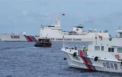 South China Sea dredging war 2026 Antelope Reef China Vietnam island building Paracel Islands