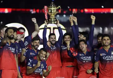 Virat Kohli IPL Final 2026 celebration after guiding RCB to victory against Gujarat Titans