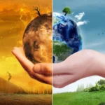 Climate change explained through warming oceans forests and extreme weather