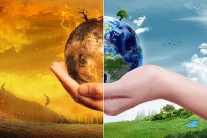 Climate change explained through warming oceans forests and extreme weather
