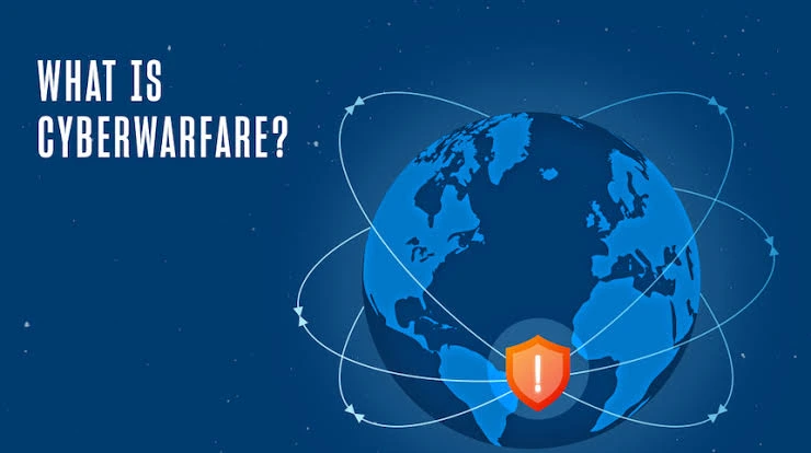 Cyber warfare involving nation-state hacking and attacks on critical infrastructure