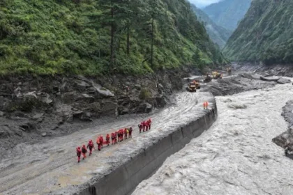 Nepal-China flood disaster after Himalayan glacier collapse leaves nearly 3,000 missing