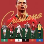 Cristiano Ronaldo during his legendary football career for club and country