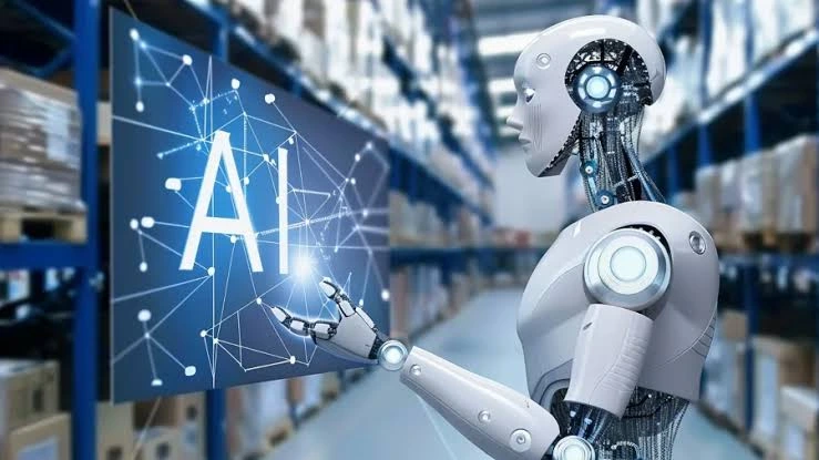 AI robotics system using artificial intelligence to help a robot perceive and interact with the physical world