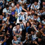 Lionel Messi Argentina career celebrating World Cup and Copa América success