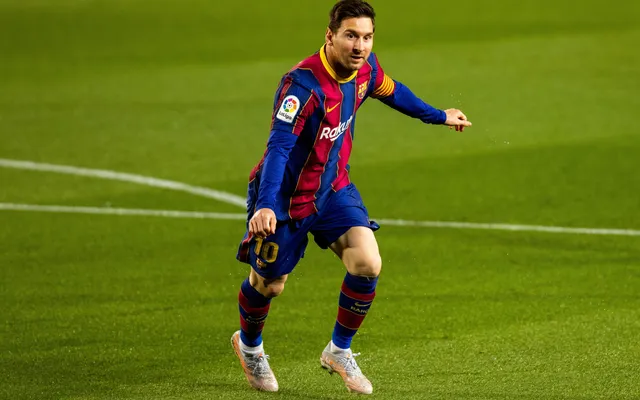 Lionel Messi at Barcelona during his record-breaking career at FC Barcelona