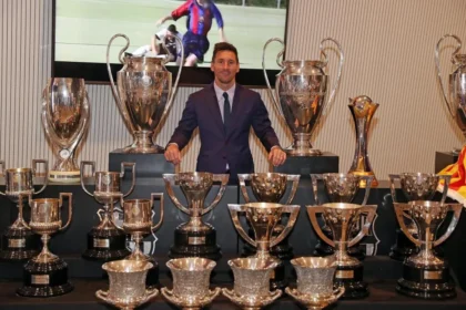 Lionel Messi records across Barcelona Argentina World Cup Ballon d'Or and Inter Miami
