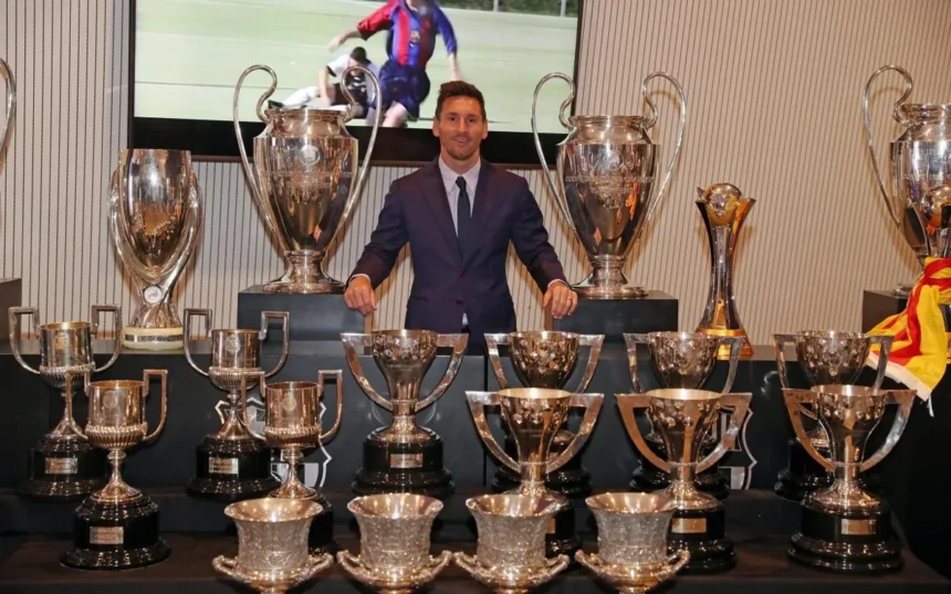 Lionel Messi records across Barcelona Argentina World Cup Ballon d'Or and Inter Miami