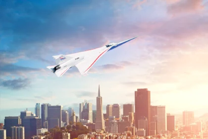 NASA aeronautics X-59 quiet supersonic aircraft and future aviation research